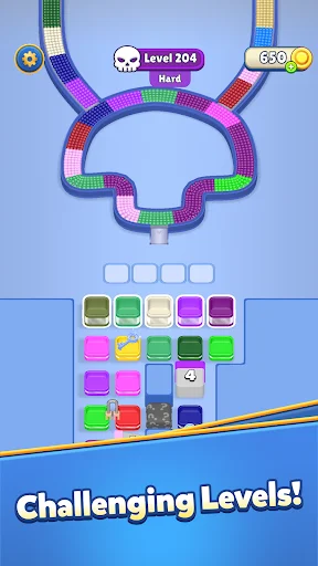 Gameplay screenshot 2 from Beads Out - Puzzle game